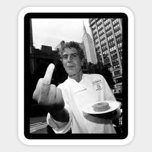 Anthony Bourdain - Vintage Style Sticker